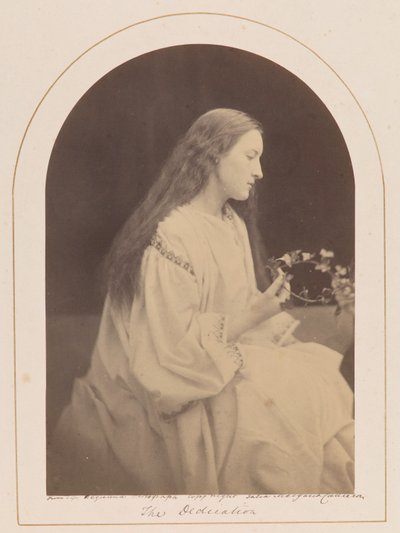 De toewijding [Hattie Campbell] door Julia Margaret Cameron