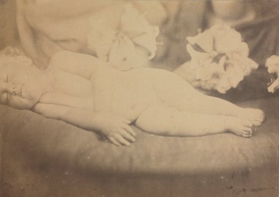 De Lelie en het Lam, ca. 1865 door Julia Margaret Cameron