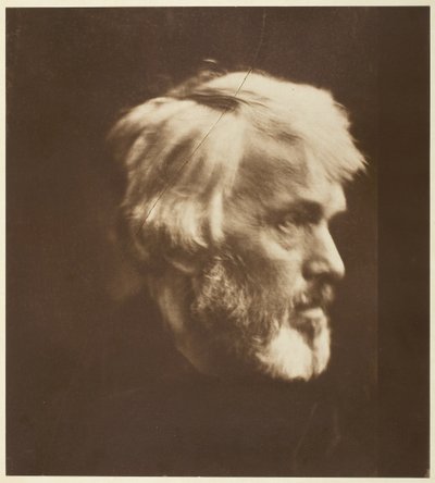 Thomas Carlyle, 1867, gedrukt 1875 door Julia Margaret Cameron