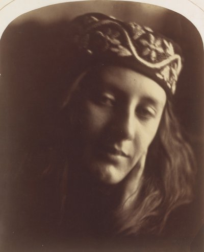 Zoe, dienstmeid van Athene, 1866 door Julia Margaret Cameron