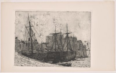 Kasteel Rushen--Isle of Man door Julian Alden Weir