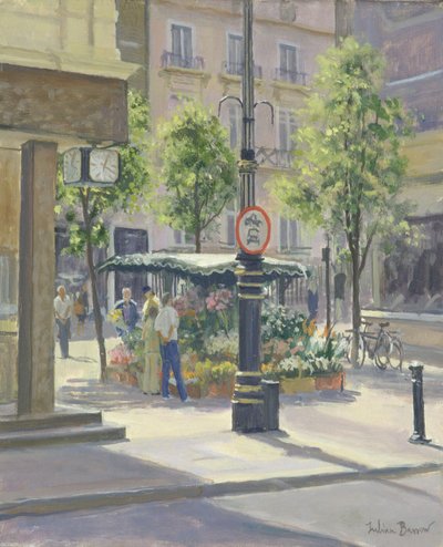 Bloemenstal op Bond Street door Julian Barrow