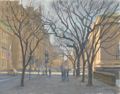 Fifth Avenue en het Met, 2010 door Julian Barrow
