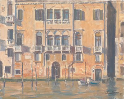 Grand Canal gevel, 2009 door Julian Barrow