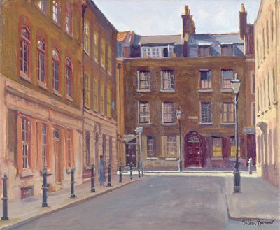 Princelet Street, Spitalfields door Julian Barrow