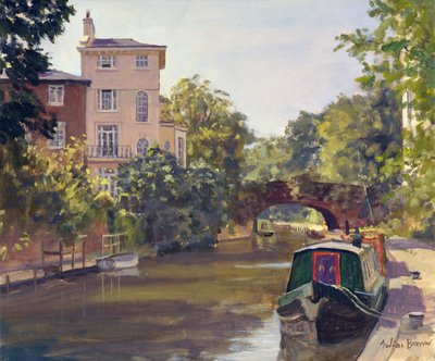 Regents Park Kanaal door Julian Barrow