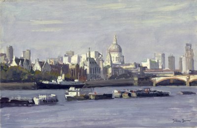St. Pauls vanaf Bankside door Julian Barrow