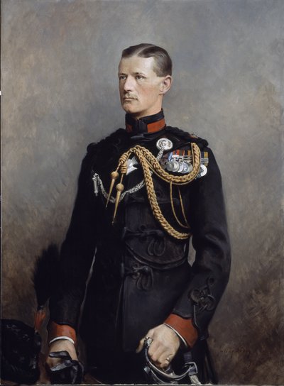 Luitenant Frederick Hugh Sherston Roberts, Kings Royal Rifle Corps, 1901 door Julian Russell Story