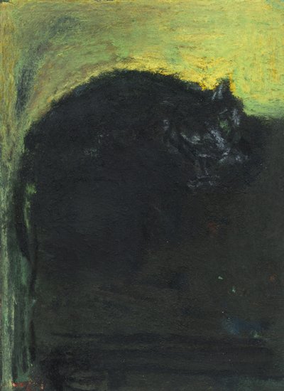 Zwarte kat, 2017 door Julie Held