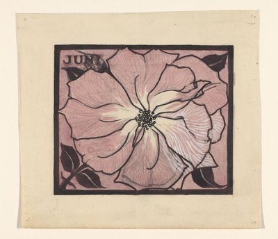 Bloem (Juni) door Julie de Graag