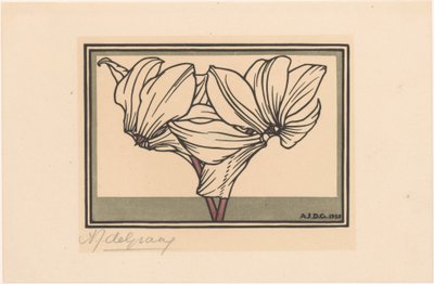 Cyclamen door Julie de Graag