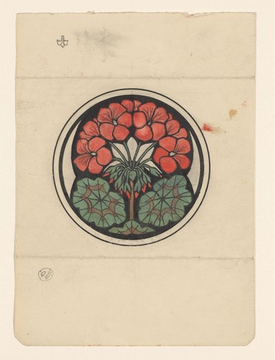 Geranium door Julie de Graag