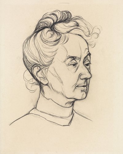 Portret van mevrouw Corry Pabst door Julie de Graag
