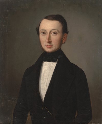 Portret van een Creoolse Heer, c.1835-37 door Julien Hudson