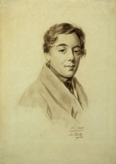 Camille Jean Baptiste Corot, 1822 door Julien Leopold Boilly