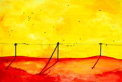Zonsondergang door Julija Belickienė