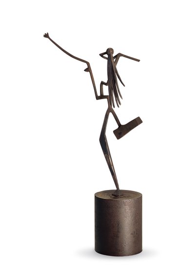 Kleine Danser II, ca. 1934-1935 door Julio Gonzalez