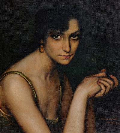 Julita Cerdá, 1922-1925 door Julio Romero de Torres