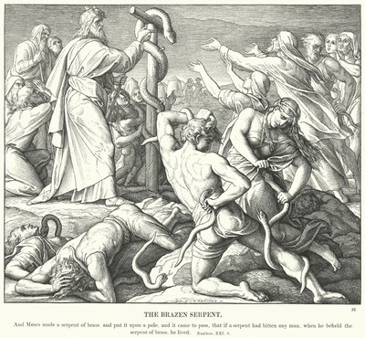 De Koperen Slang door Julius (after) Schnorr von Carolsfeld