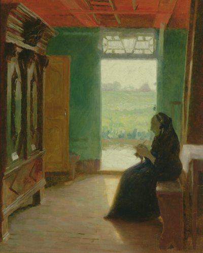 Hal in het Oude Land, c.1900 door Julius August Friedrich Theodor von Ehren