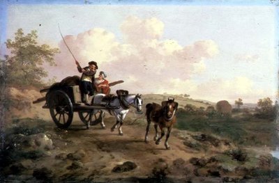 Naar de Markt Gaan door Julius Caesar Ibbetson