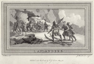 Lappen door Julius Caesar Ibbetson