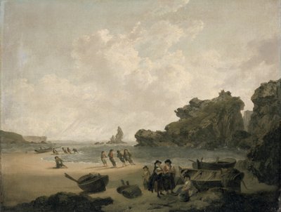 De Stack Rock door Julius Caesar Ibbetson