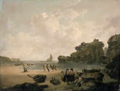 De Stack Rock, 1793-94 door Julius Caesar Ibbetson