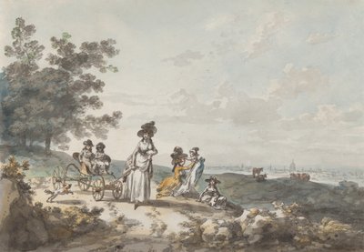 Uitzicht op Londen met St. Paul