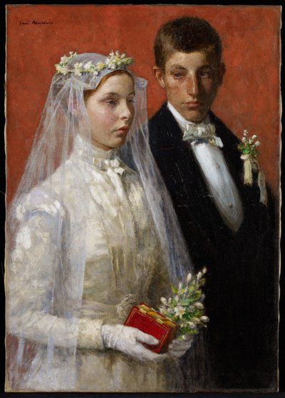 Huwelijk, 1893 door Julius Gari Melchers