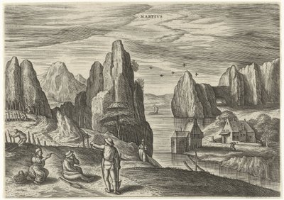 Maart door Julius Goltzius
