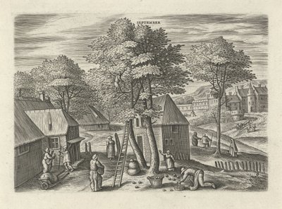 September door Julius Goltzius