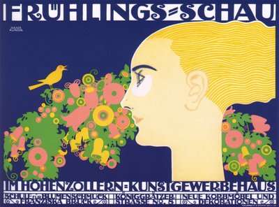 Lentetentoonstelling, 1914 door Julius Klinger