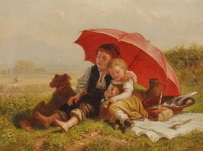 Middagrust door Julius Kockert