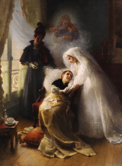 Het Bezoek door Julius Leblanc Stewart