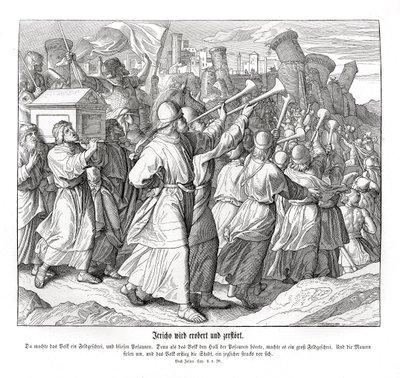 Val van Jericho, Jozua door Julius Schnorr von Carolsfeld
