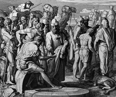 Jozef en zijn broers door Julius Schnorr von Carolsfeld