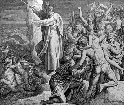 Mozes door Julius Schnorr von Carolsfeld