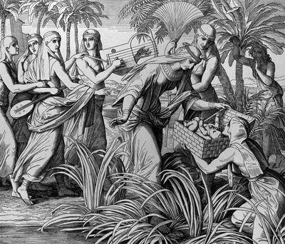 Mozes door Julius Schnorr von Carolsfeld
