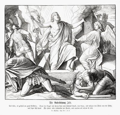 Opstanding van Jezus door Julius Schnorr von Carolsfeld
