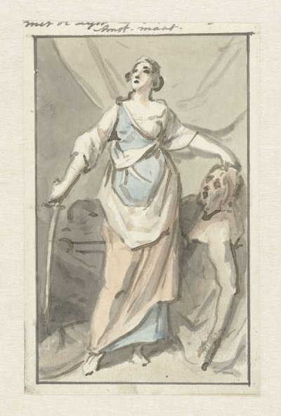 Judith met het hoofd van Holofernes door Jurriaan Andriessen