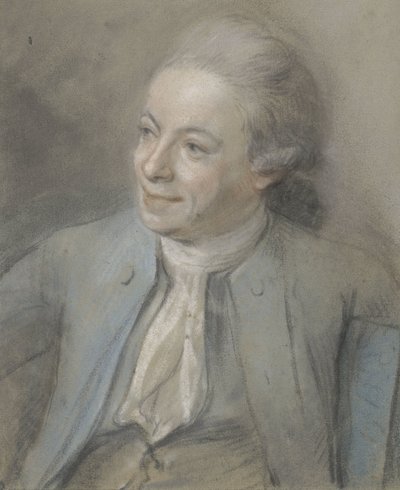 Portret van Dirk Versteegh, ten halven lijve, naar links door Jurriaan Andriessen
