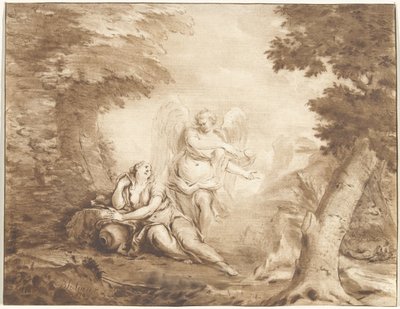 Hagar in de woestijn door Jurriaan Cootwijck