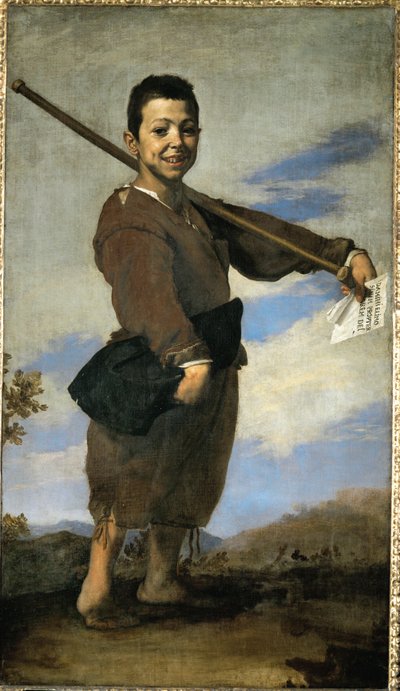 Le Pied bot - De klompvoetige jongen ... door Jusepe de (1591-1652) Ribera