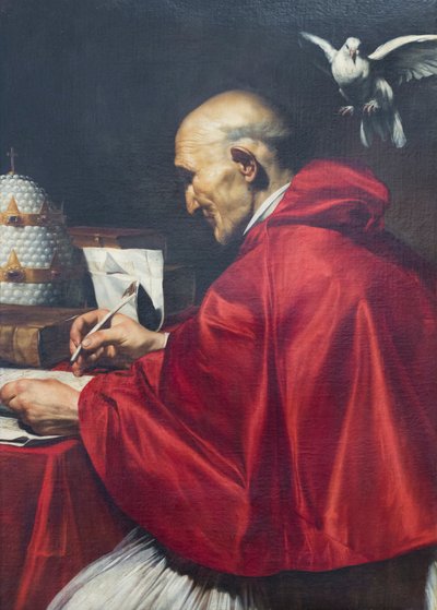 Sint Gregorius de Grote door Jusepe de (1591 1652) Ribera