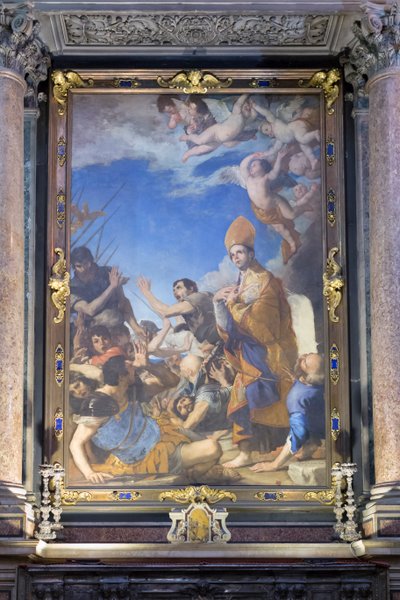 San Gennaro komt ongedeerd uit de oven door Jusepe de (1591 1652) Ribera
