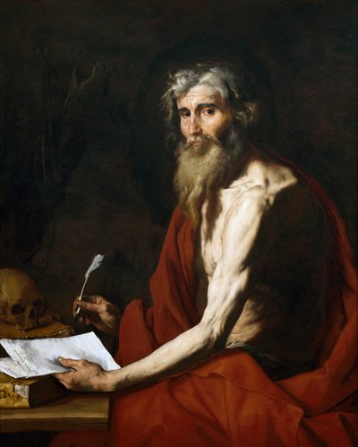 Sint Hiëronymus door Jusepe de Ribera