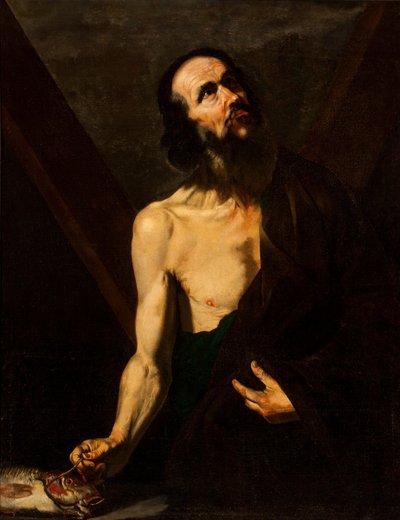 Sint Andreas door Jusepe de (attr.to) Ribera