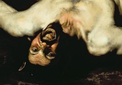 Apollo en Marsyas, 1637 (detail) door Jusepe de Ribera