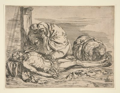 Afdaling van het kruis door Jusepe de Ribera